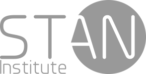 logo stan institute monochrome